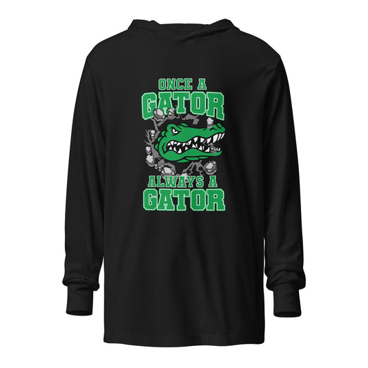 Performance | Hooded Long Sleeve T Shirt | Copeland Sports | Vanguard Logo