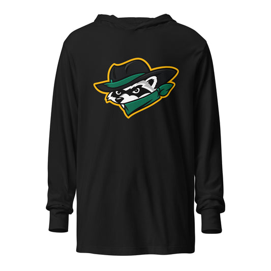 Performance | Hooded Long Sleeve T Shirt | South Bend River Bandits | Vanguard Logo