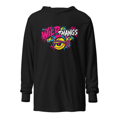 Performance | Hooded Long Sleeve T Shirt | Wild Thangs | Vanguard Logo