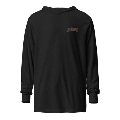 Performance | Hooded Long Sleeve T Shirt | REIGN 10U Softball | Vanguard Logo