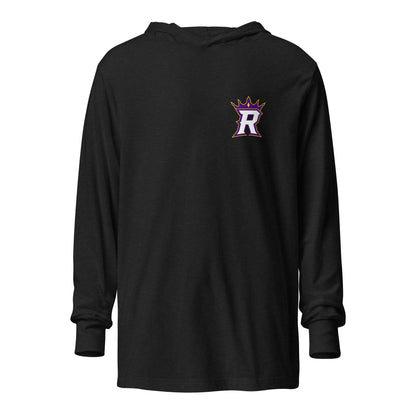 Performance | Hooded Long Sleeve T Shirt | REIGN 10U Softball | Emblem Logo