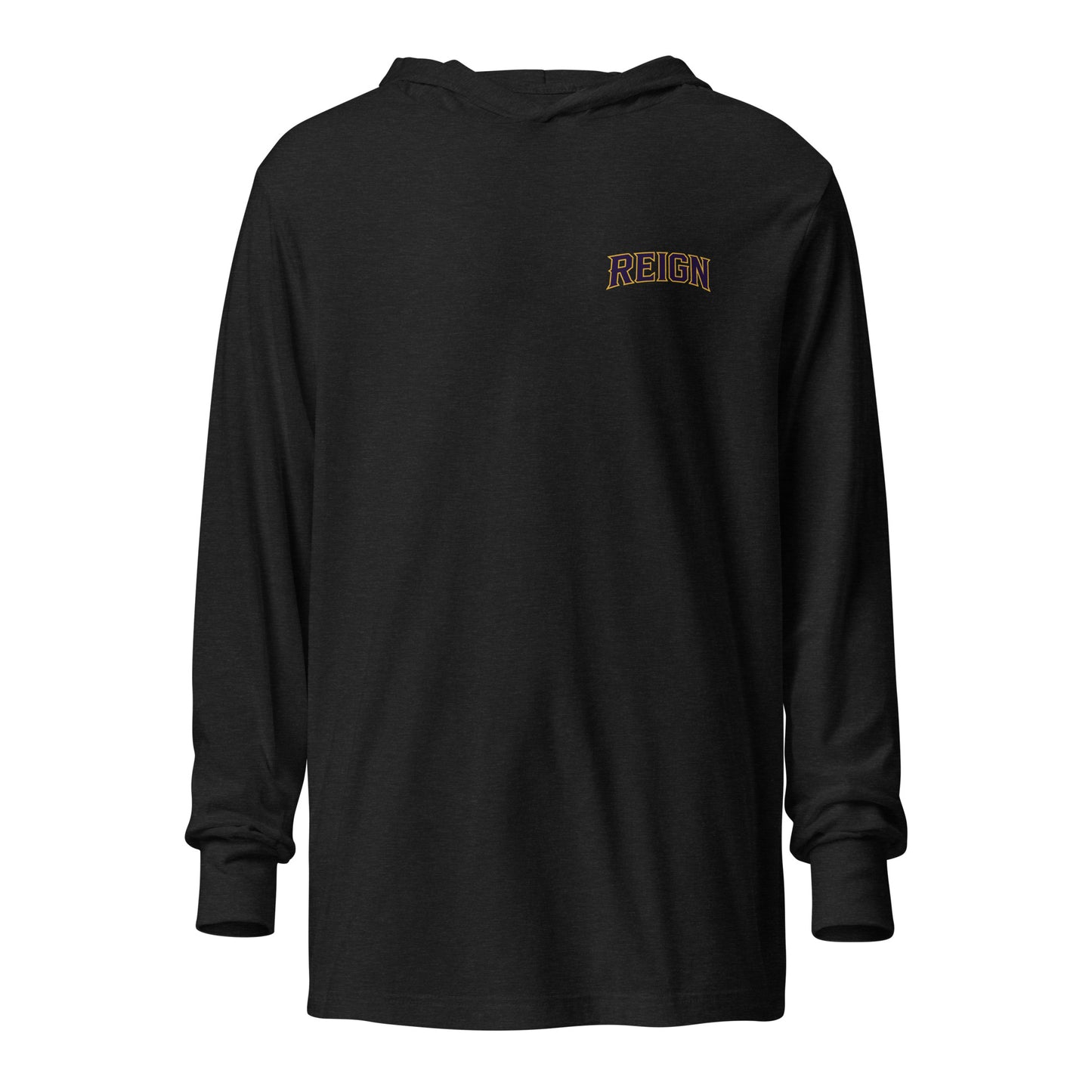 Performance | Hooded Long Sleeve T Shirt | REIGN 10U Softball | Vanguard Logo