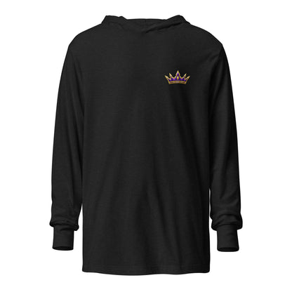 Performance | Hooded Long Sleeve T Shirt | REIGN 10U Softball | Magestic Crown Logo
