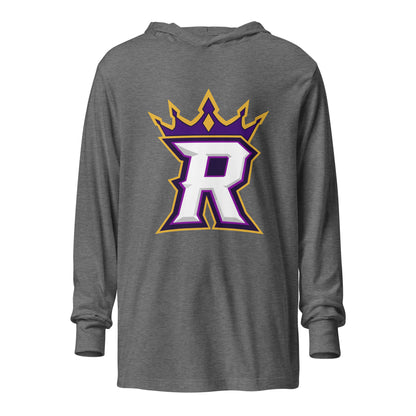 Performance | Hooded Long Sleeve T Shirt | REIGN 10U Softball | Royale Crest Logo