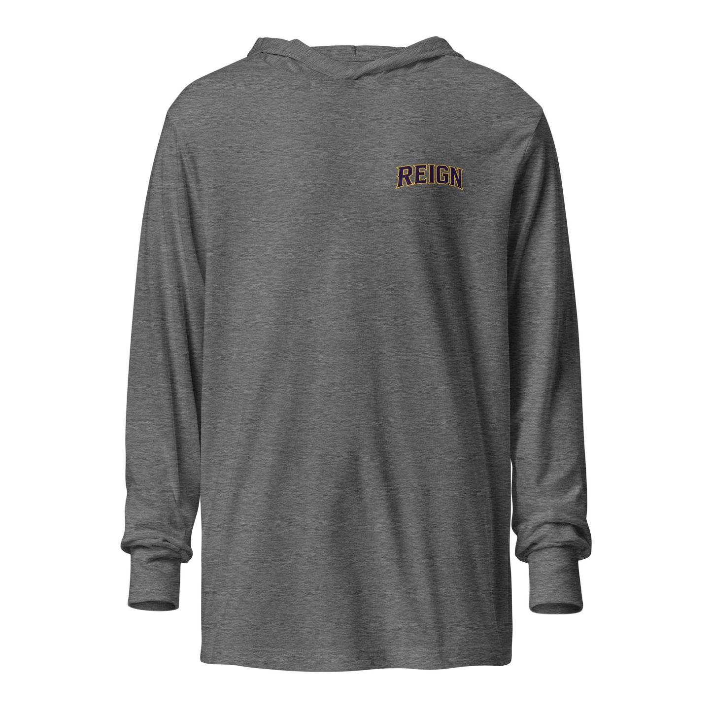 Performance | Hooded Long Sleeve T Shirt | REIGN 10U Softball | Vanguard Logo