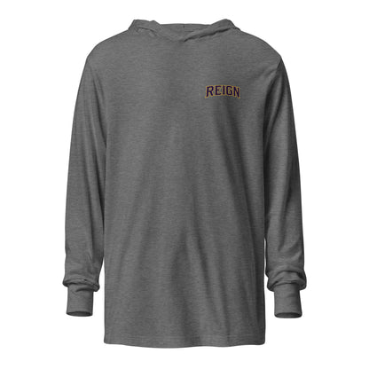 Performance | Hooded Long Sleeve T Shirt | REIGN 10U Softball | Vanguard Logo