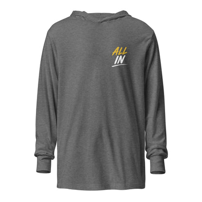 Performance | Hooded Long Sleeve T Shirt | Northwest High School | All In Logo