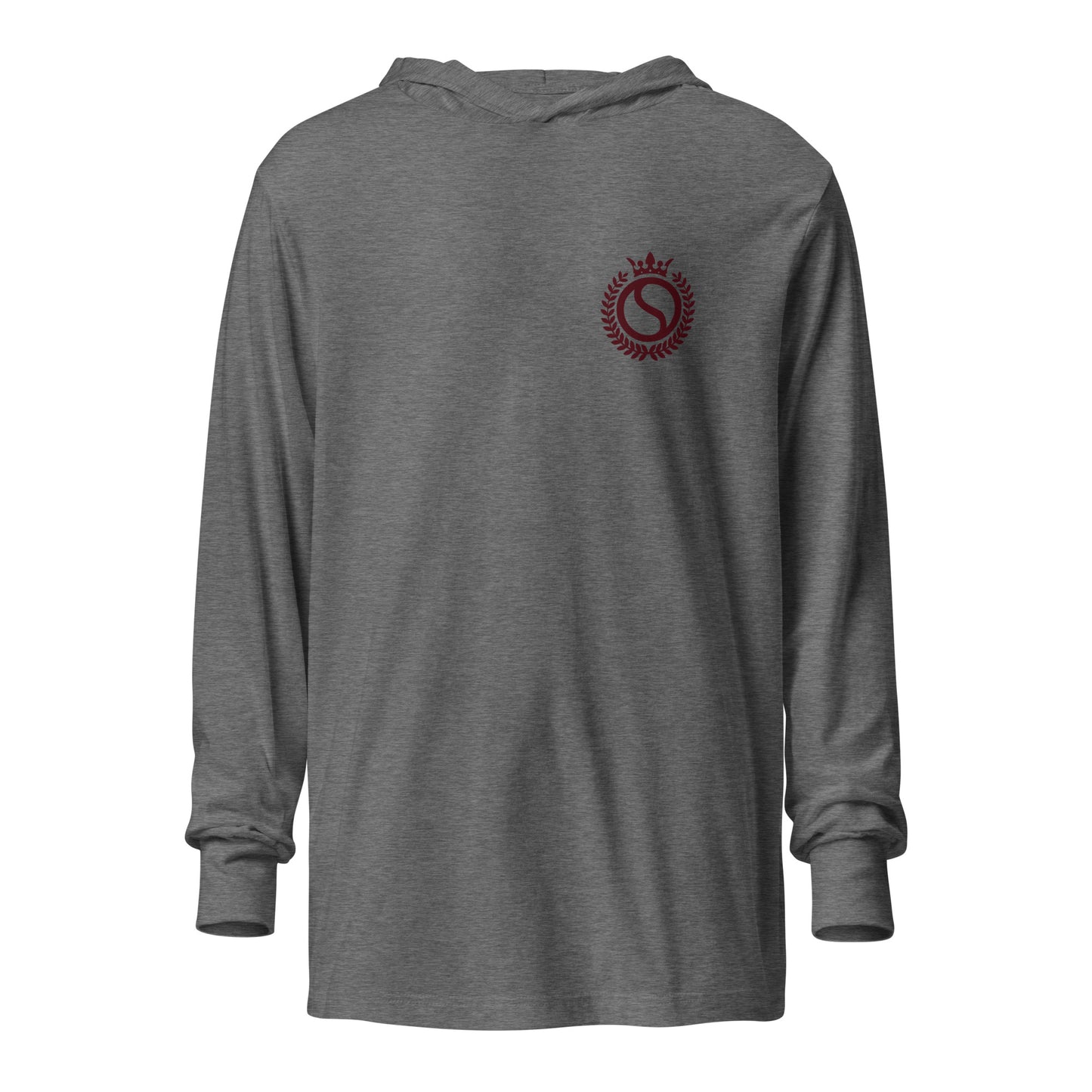Performance | Hooded Long Sleeve T Shirt | Sinton Desperados Baseball | Crest Logo