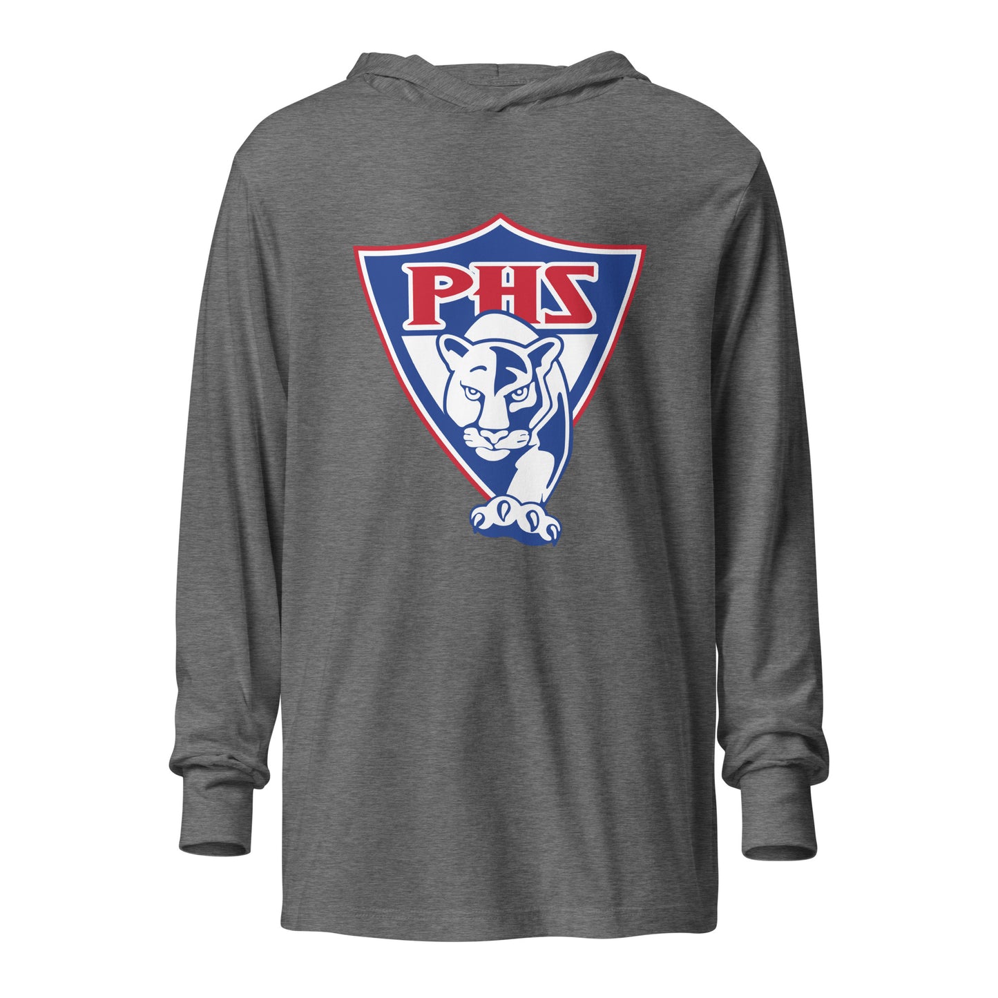 Performance | Hooded Long Sleeve T Shirt | Palmyra Softball | Shield Logo