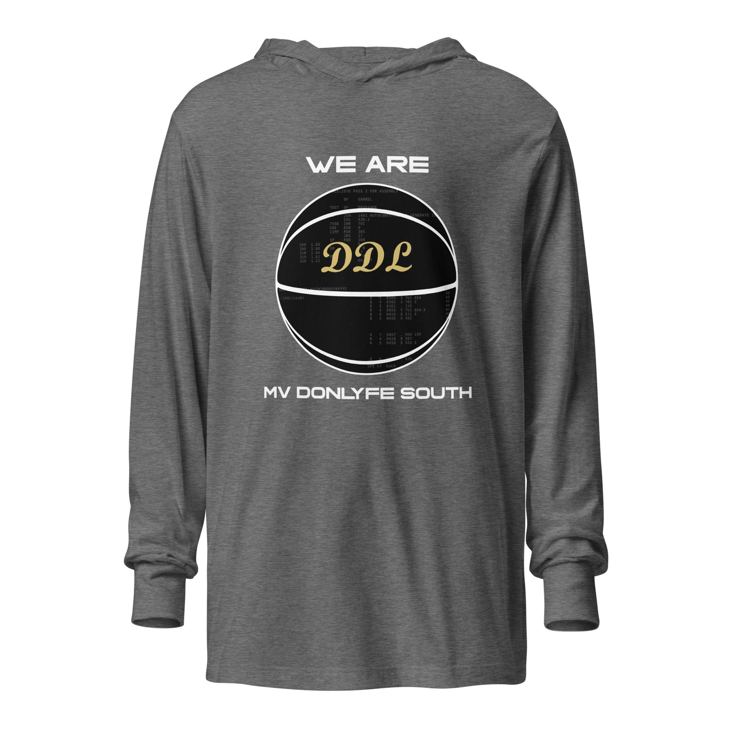 Performance | Hooded Long Sleeve T Shirt | Official DDL Merchandise | Vanguard Logo