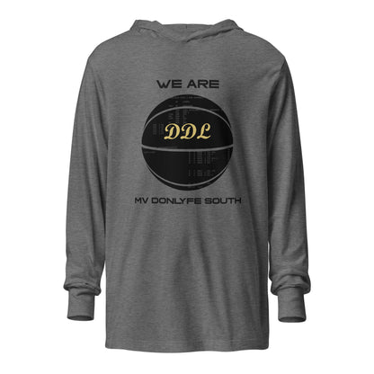 Performance | Hooded Long Sleeve T Shirt | Official DDL Merchandise | Emblem Logo