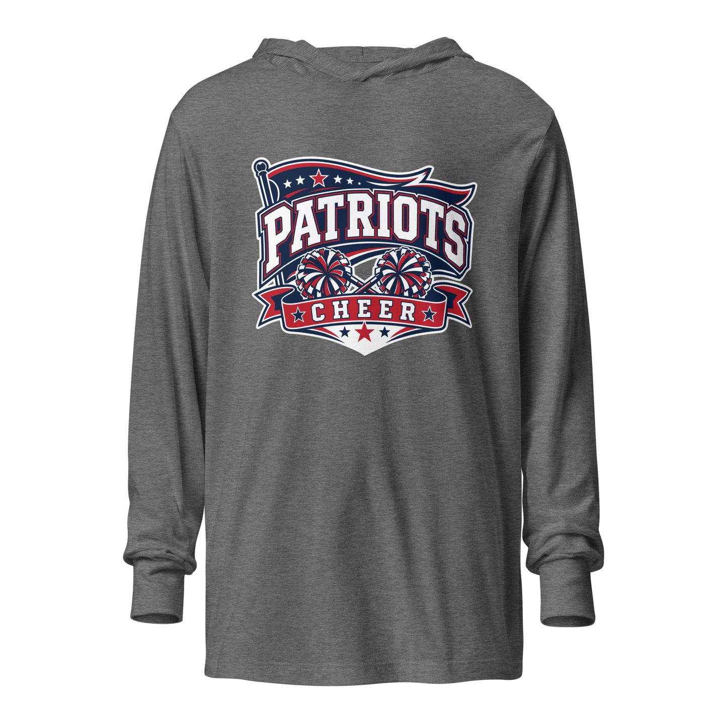 Performance | Hooded Long Sleeve T Shirt | Maximum Velocity Youth Sports | Valor Logo