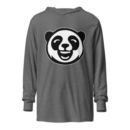 Performance | Hooded Long Sleeve T Shirt | Panda Lacrosse Club | Mascot Logo