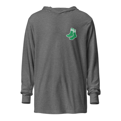 Performance | Hooded Long Sleeve T Shirt | Greenville Sox | Icon Logo
