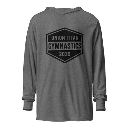 Performance | Hooded Long Sleeve T Shirt | Union Gymnastics | Vanguard Logo