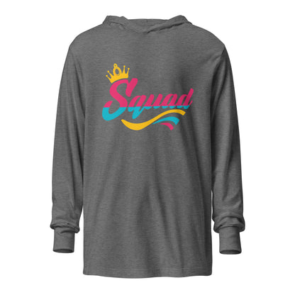 Performance | Hooded Long Sleeve T Shirt | Buffalo Bomb Squad 12u Softball | Vanguard Alt Logo