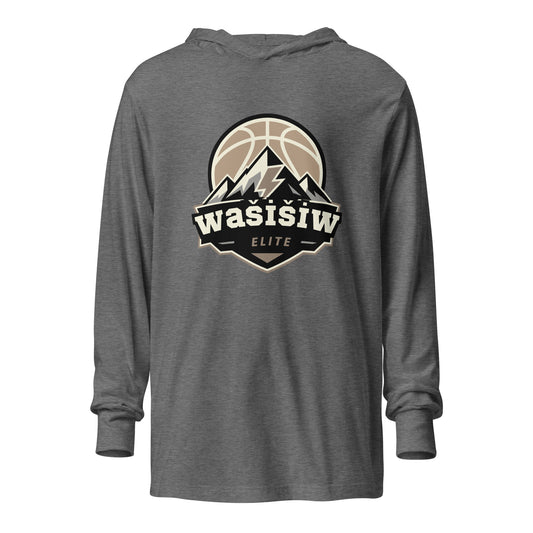 Performance | Hooded Long Sleeve T Shirt | Wašišiw Elite | Vanguard Logo