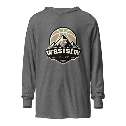 Performance | Hooded Long Sleeve T Shirt | Wašišiw Elite | Vanguard Logo