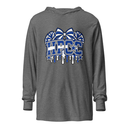 Performance | Hooded Long Sleeve T Shirt | Hyde Park Cowboys | Emblem Logo
