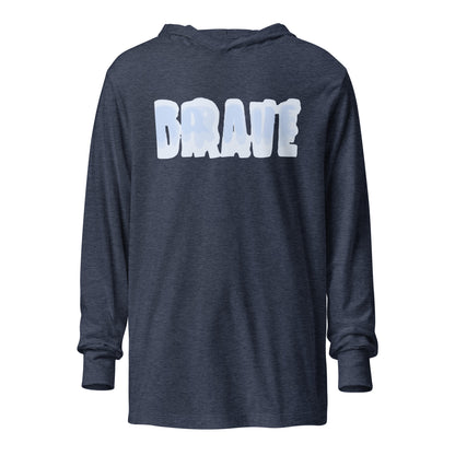 Performance | Hooded Long Sleeve T Shirt | Brave Like Ben | Braveheart Logo