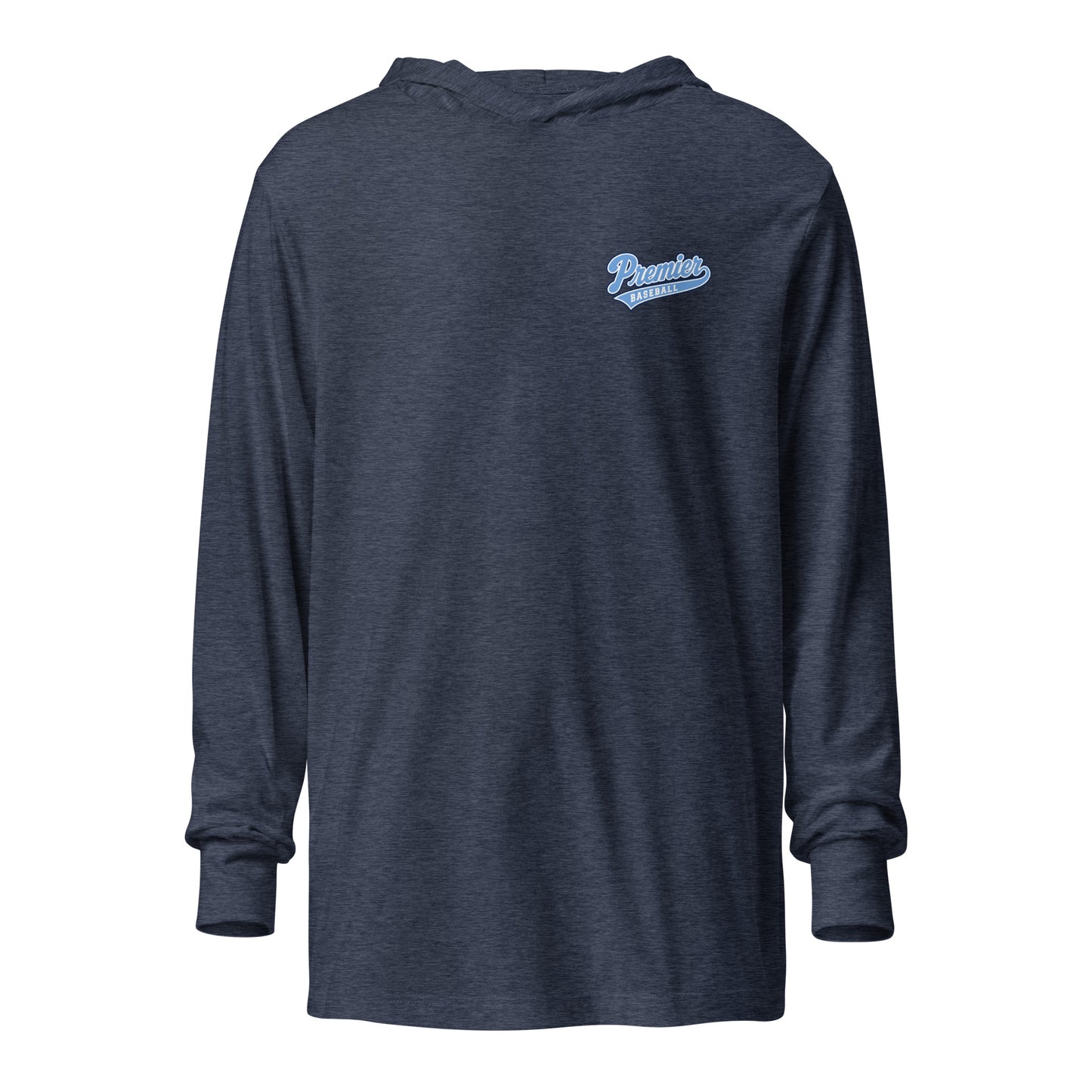 Performance | Hooded Long Sleeve T Shirt | Premier Baseball | Athletics Logo