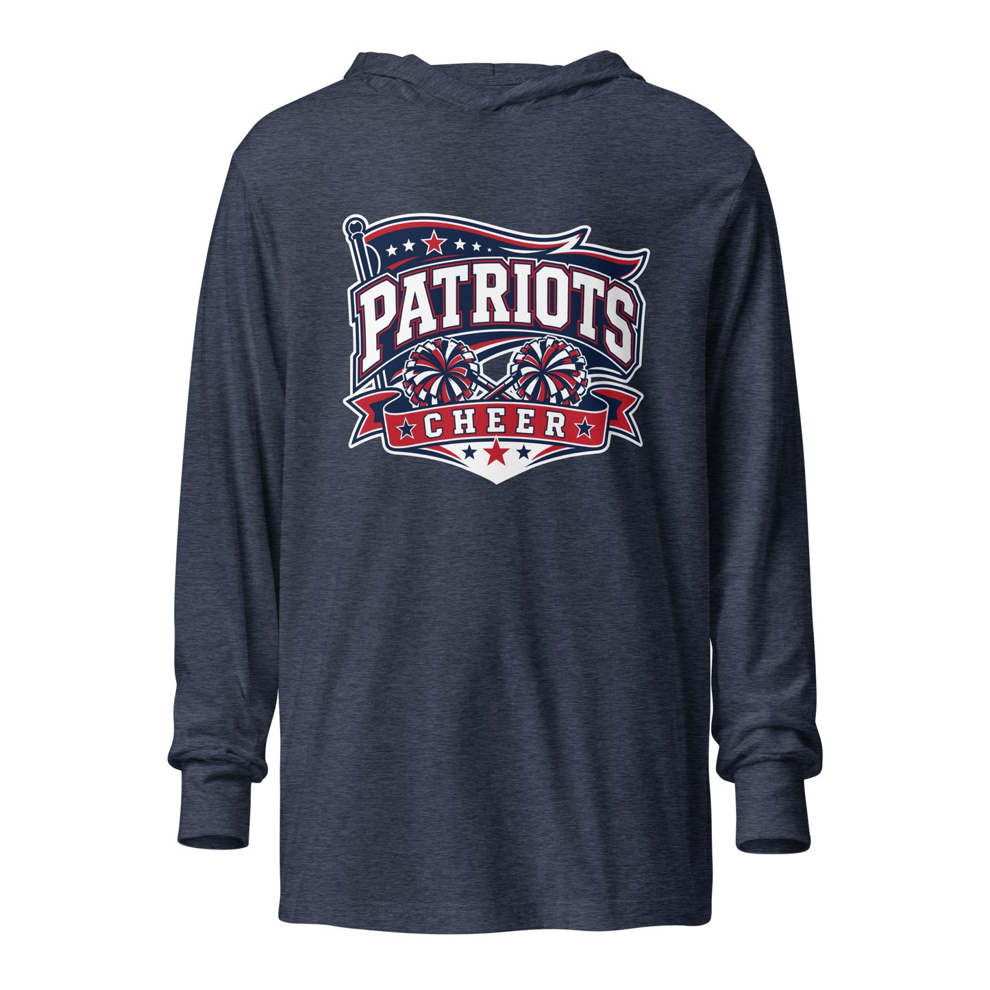 Performance | Hooded Long Sleeve T Shirt | Maximum Velocity Youth Sports | Valor Logo