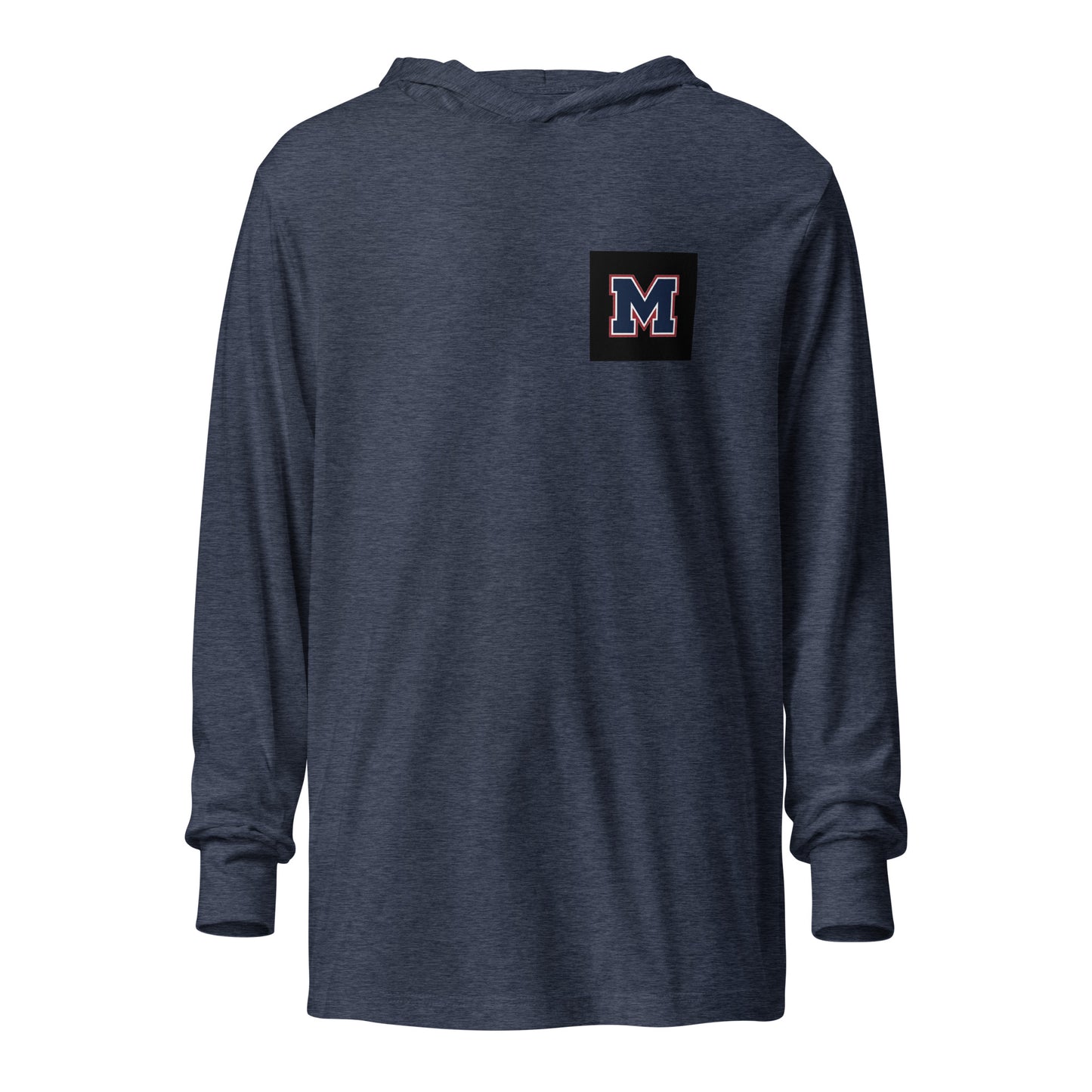 Performance | Hooded Long Sleeve T Shirt | Michigan Select Baseball | M Lettermark Logo