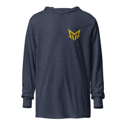 Performance | Hooded Long Sleeve T Shirt | Monarch Soccer Academy | Crest Logo