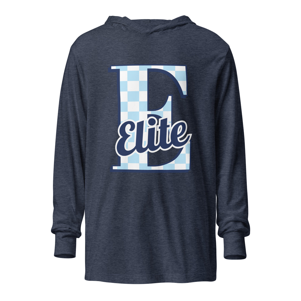 Performance | Hooded Long Sleeve T Shirt | PV Elite 7U Baseball | Elite Mark Logo