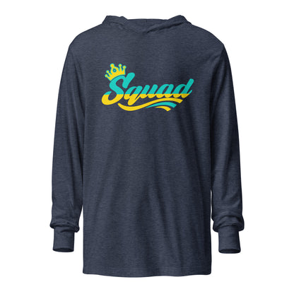 Performance | Hooded Long Sleeve T Shirt | Buffalo Bomb Squad 16u | Crest Logo
