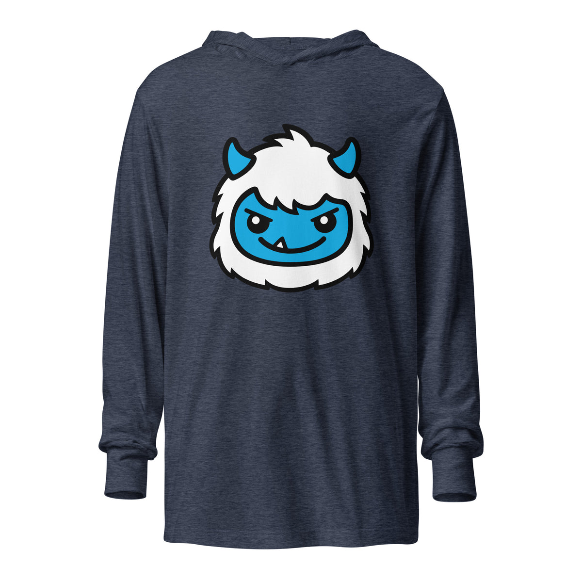 Performance | Hooded Long Sleeve T Shirt | Yetis Softball | Vanguard Yeti Logo