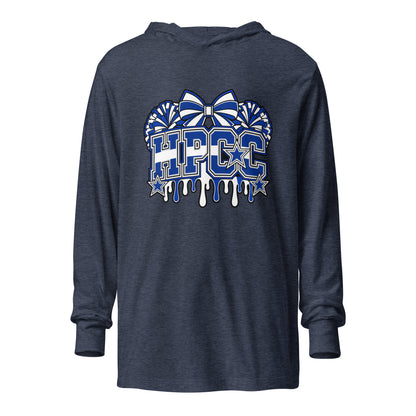 Performance | Hooded Long Sleeve T Shirt | Hyde Park Cowboys | Emblem Logo