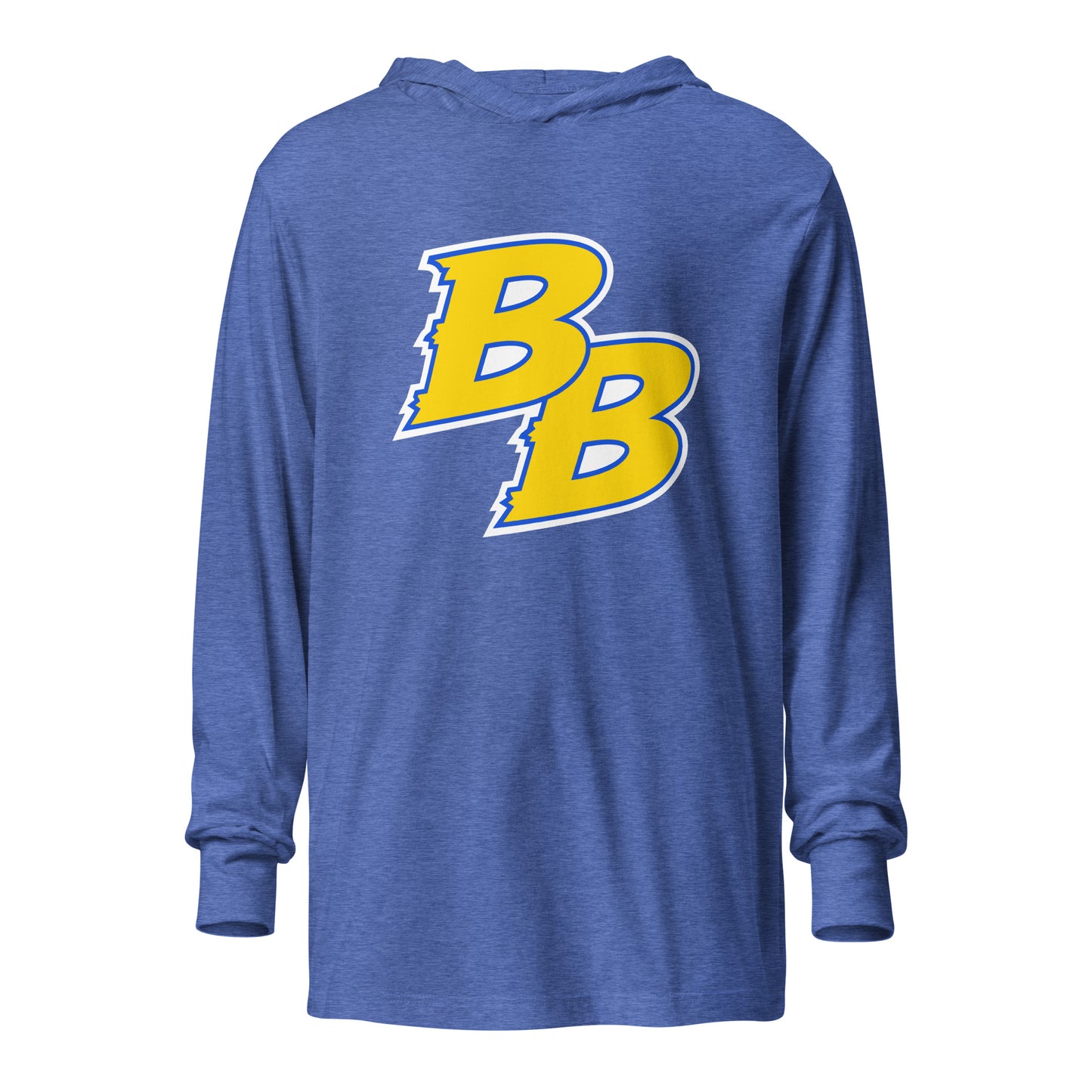 Performance | Hooded Long Sleeve T Shirt | Breakaway Bandits Softball Club | Athletics Logo