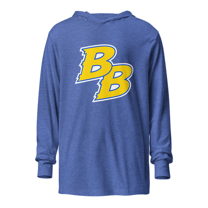 Performance | Hooded Long Sleeve T Shirt | Breakaway Bandits Softball Club | Athletics Logo