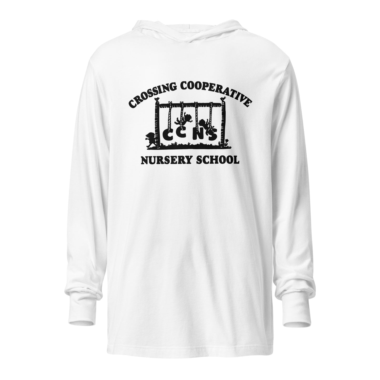 Performance | Hooded Long Sleeve T Shirt | CCNS | Swing Logo