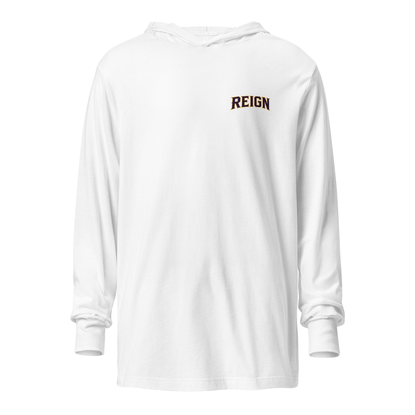 Performance | Hooded Long Sleeve T Shirt | REIGN 10U Softball | Vanguard Logo
