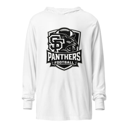 Performance | Hooded Long Sleeve T Shirt | Samuel Fels Football | Shield Logo