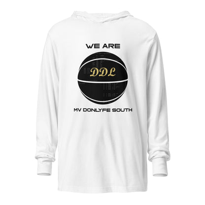 Performance | Hooded Long Sleeve T Shirt | Official DDL Merchandise | Emblem Logo