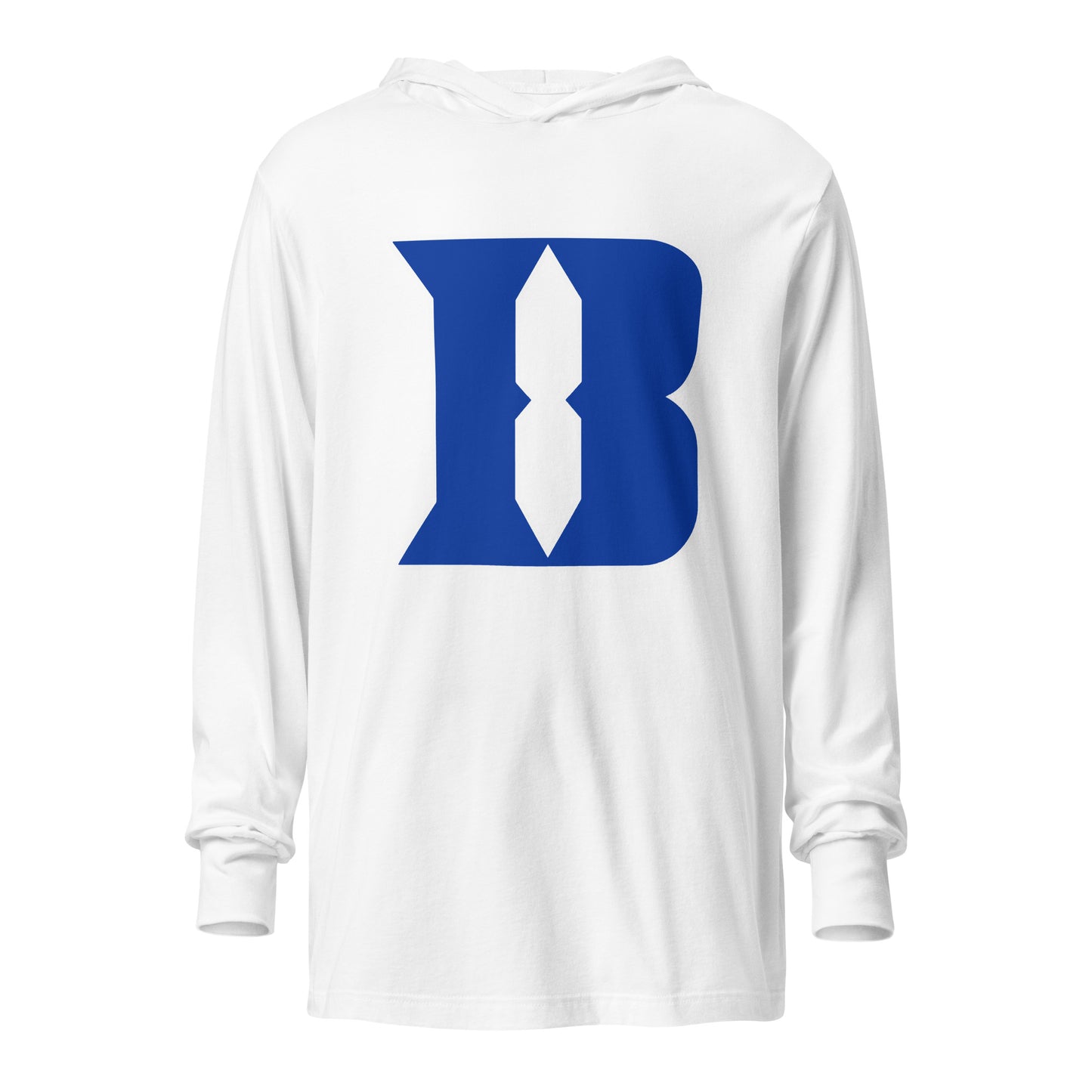 Performance | Hooded Long Sleeve T Shirt | Blueblacks Football Club | B-Mark Logo