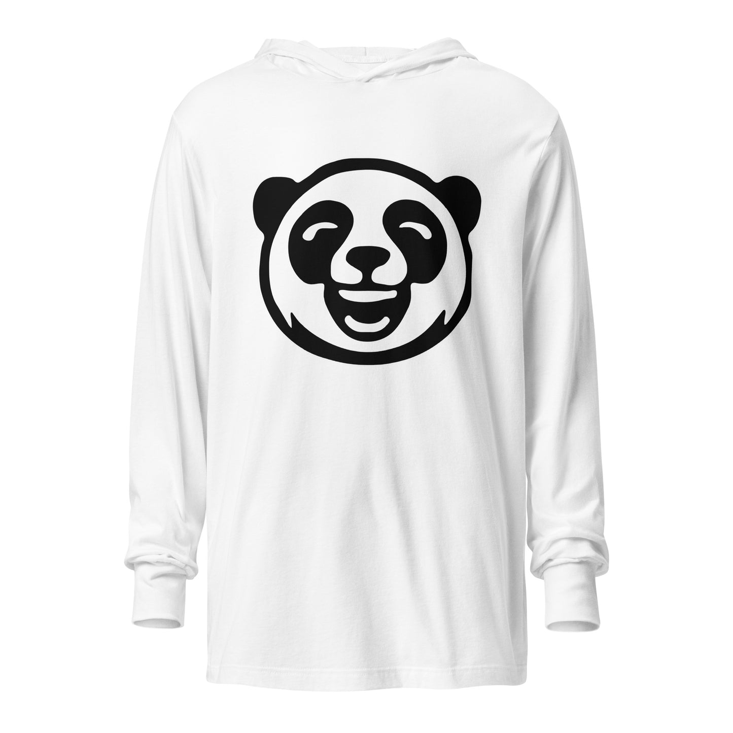 Performance | Hooded Long Sleeve T Shirt | Panda Lacrosse Club | Mascot Logo