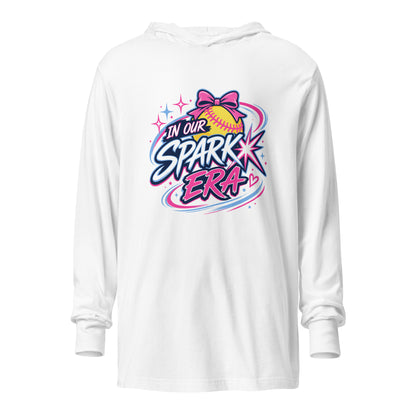 Performance | Hooded Long Sleeve T Shirt | Carolina Sparkx | Athletics Logo