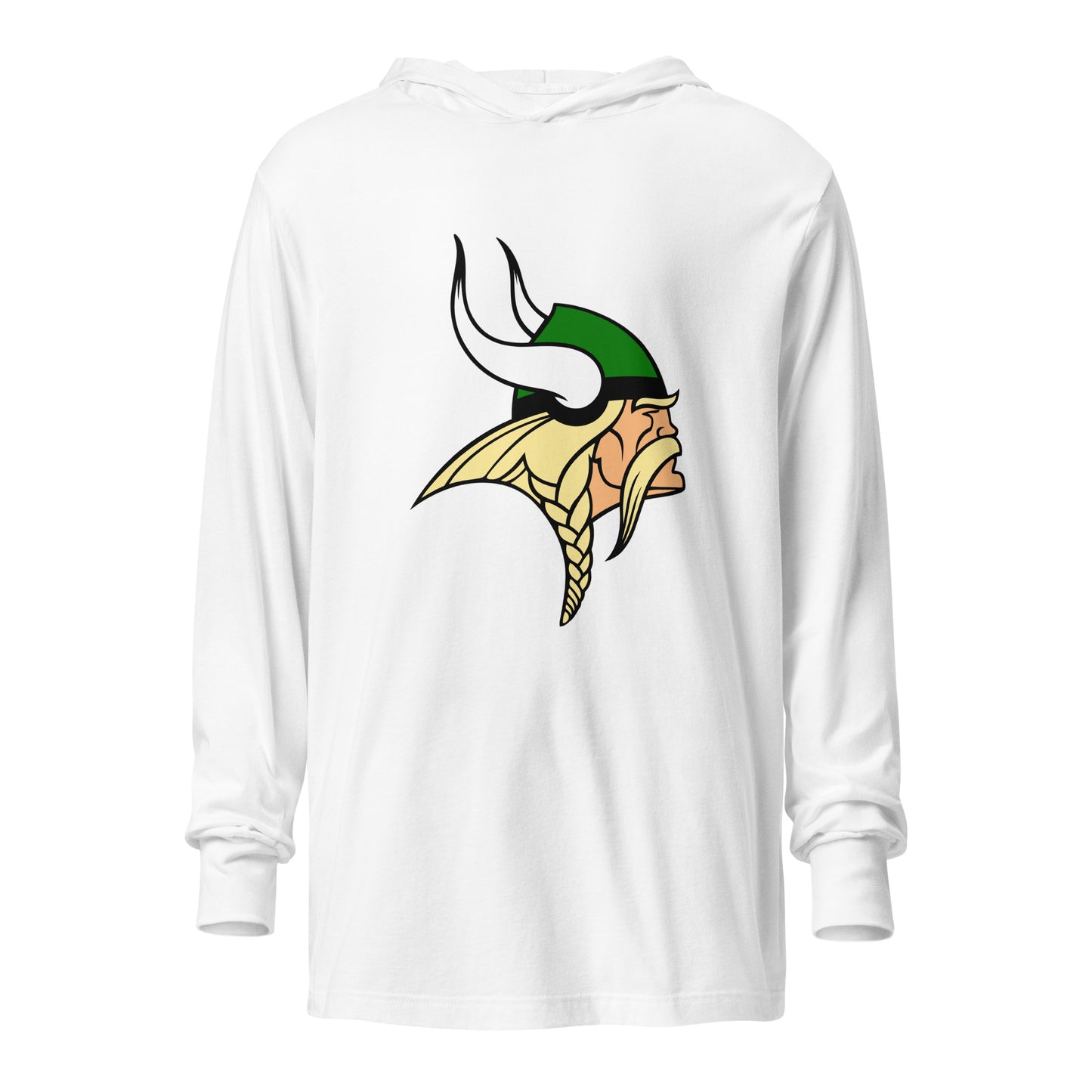 Performance | Hooded Long Sleeve T Shirt | Langley High School Girls Varsity Lacrosse | Crest Logo