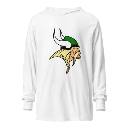 Performance | Hooded Long Sleeve T Shirt | Langley High School Girls Varsity Lacrosse | Crest Logo