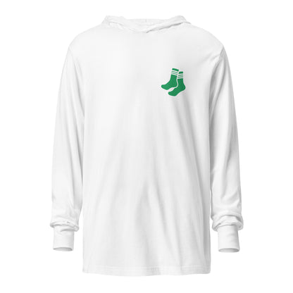 Performance | Hooded Long Sleeve T Shirt | Greenville Sox | Icon Logo