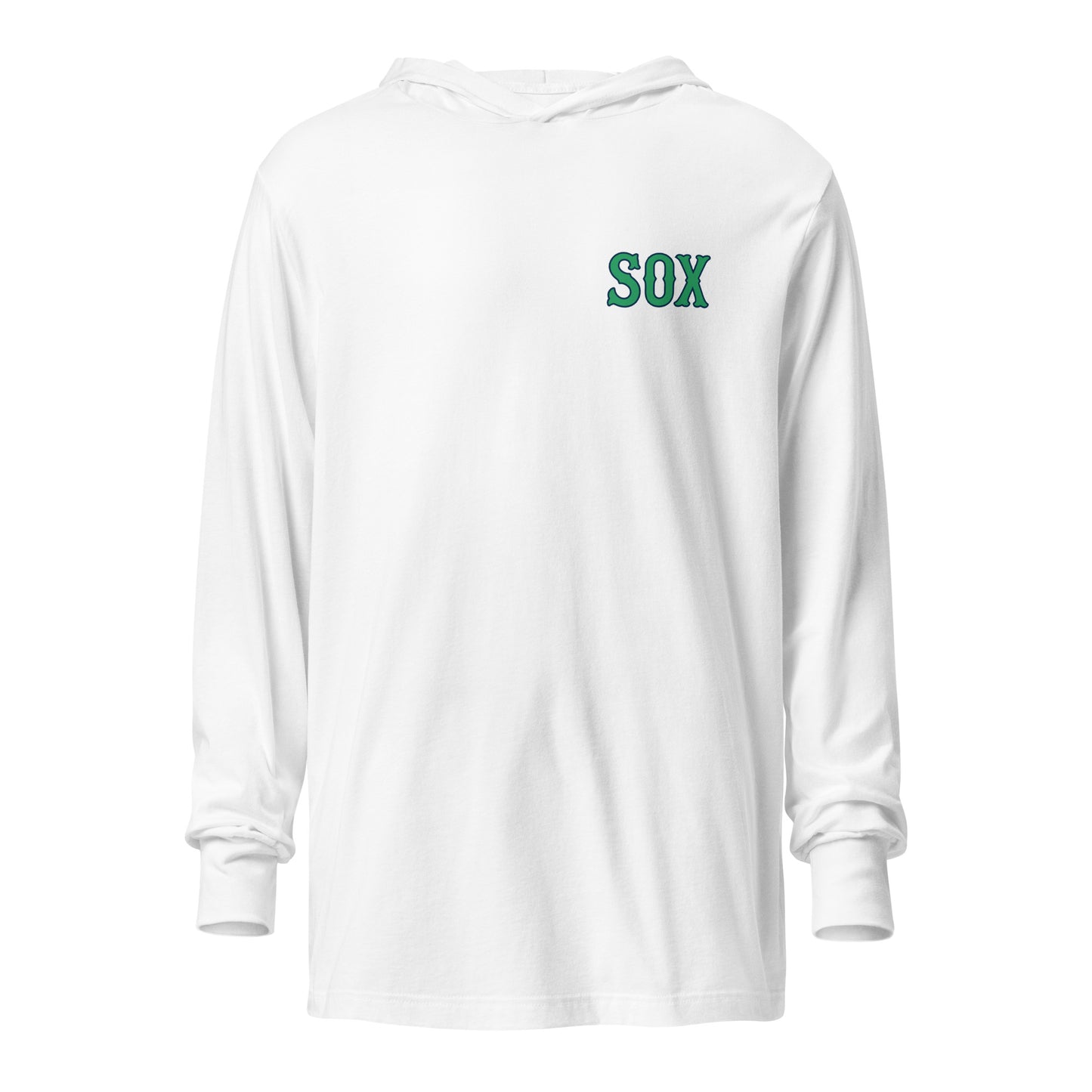 Performance | Hooded Long Sleeve T Shirt | Greenville Sox | Emblem Logo