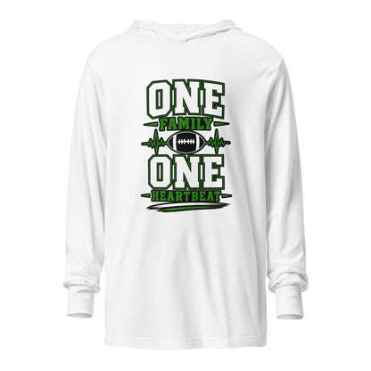Performance | Hooded Long Sleeve T Shirt | Celina Black Football | Modern Script Logo