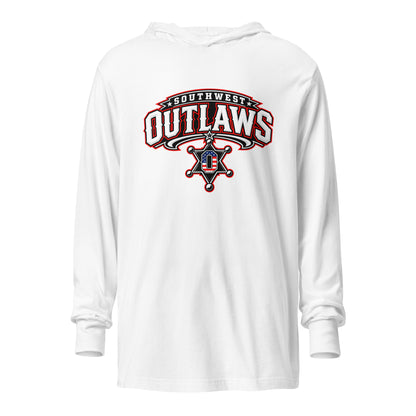 Performance | Hooded Long Sleeve T Shirt | Southwest Outlaws | Vanguard Logo