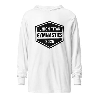 Performance | Hooded Long Sleeve T Shirt | Union Gymnastics | Vanguard Logo