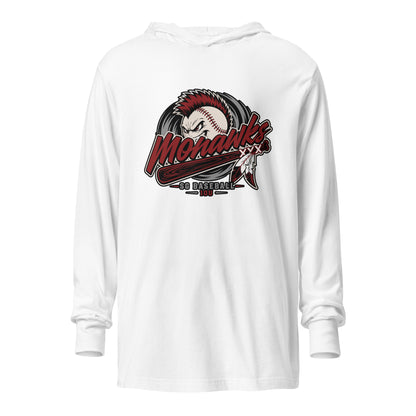 Performance | Hooded Long Sleeve T Shirt | Mohawks | Valor Logo
