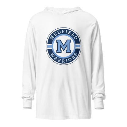 Performance | Hooded Long Sleeve T Shirt | Medfield Softball | Badge Logo